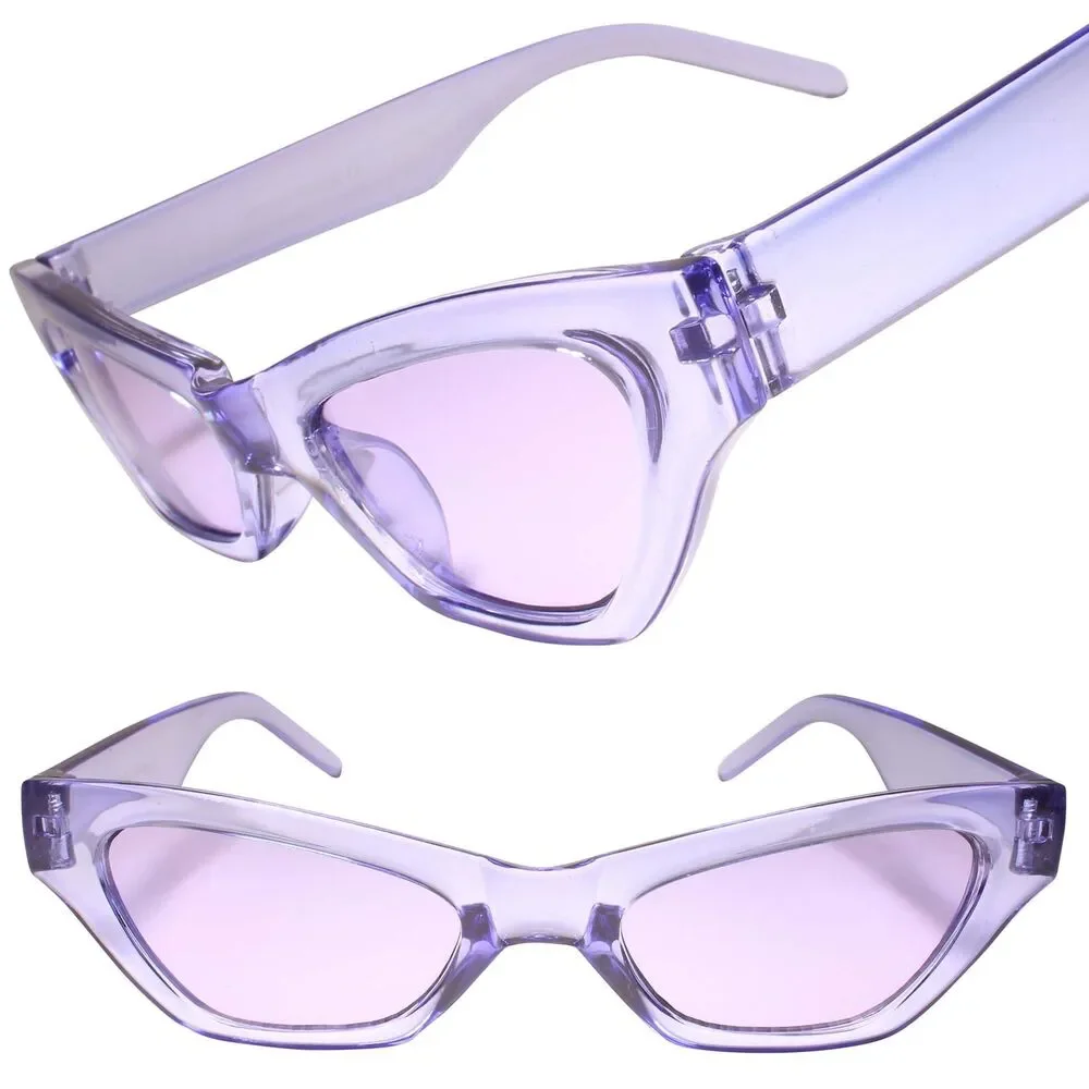 Purple Elegant Cat Eye Sunglasses - Stand Out in Style with a Vintage Twist